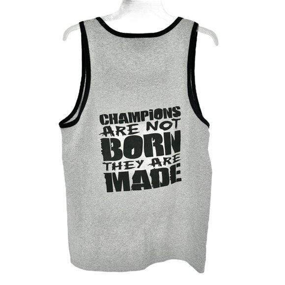 Port & Co Tank Top Mens M Gray VA High School League Track Field Champions 2019 - Picture 4 of 7